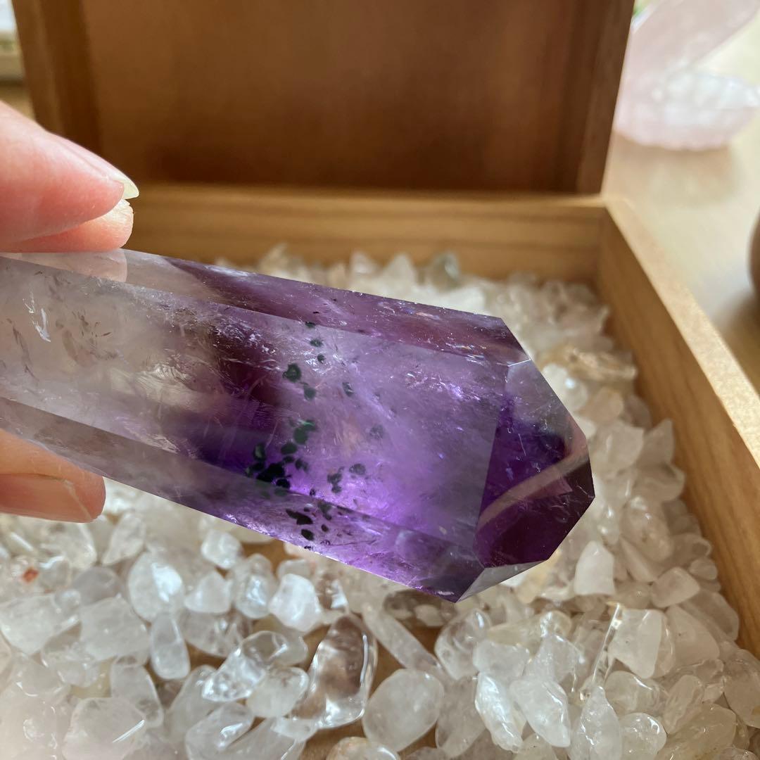 ロマネサイト　ファントム　アメジスト ポイント147ｇ