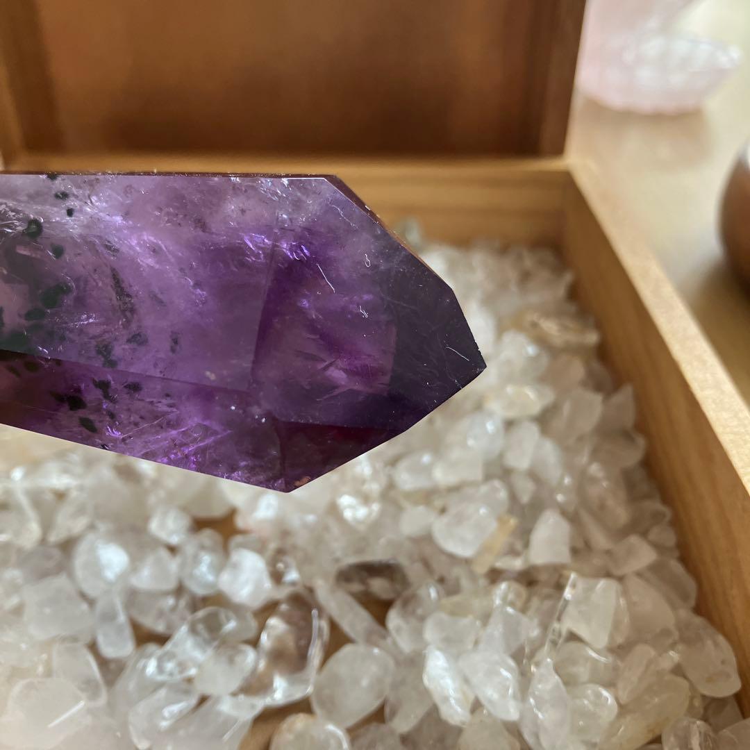 ロマネサイト　ファントム　アメジスト ポイント147ｇ