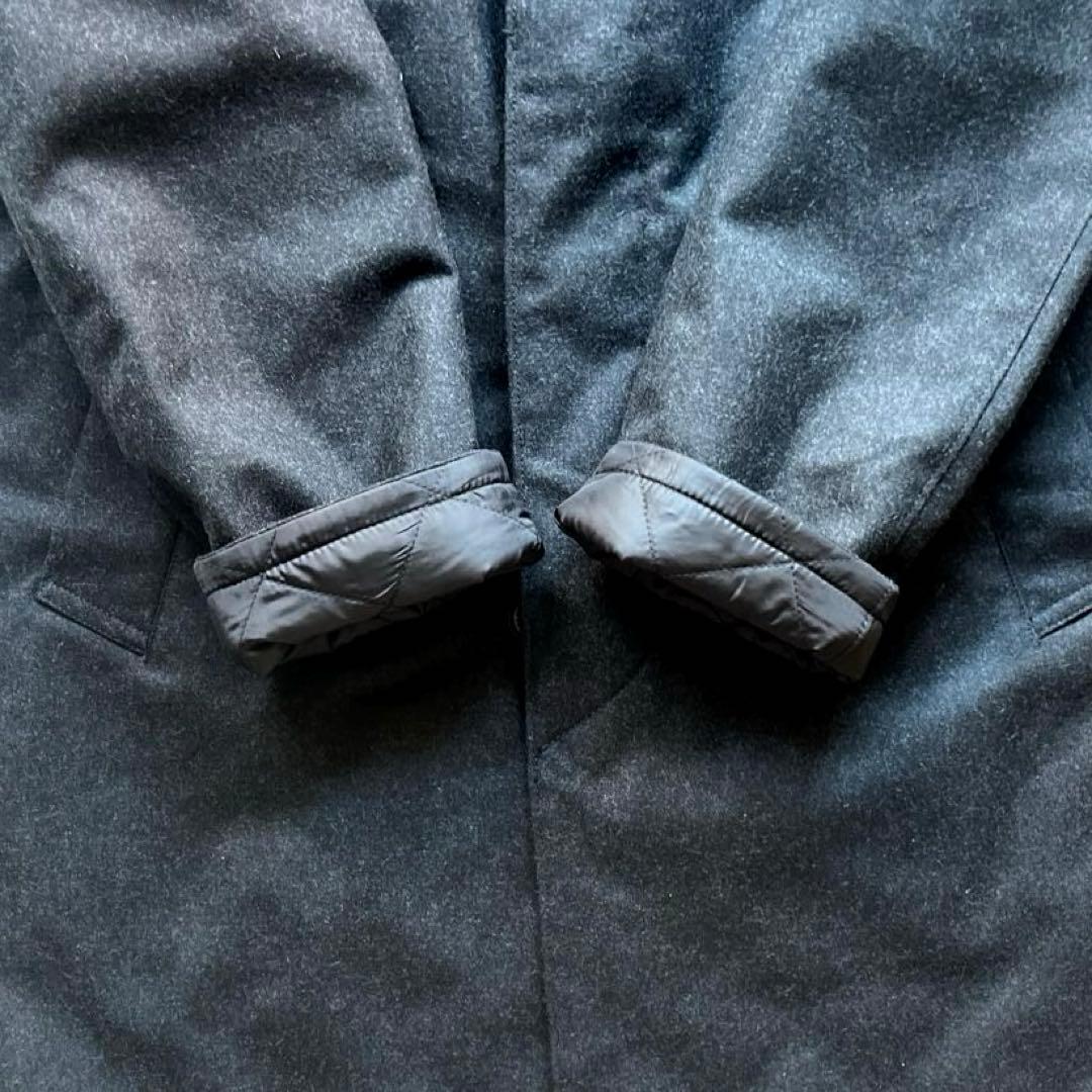 極美品　マッキントッシュ　リバーシブル　ステンカラーコート　サーモア　40サイズ