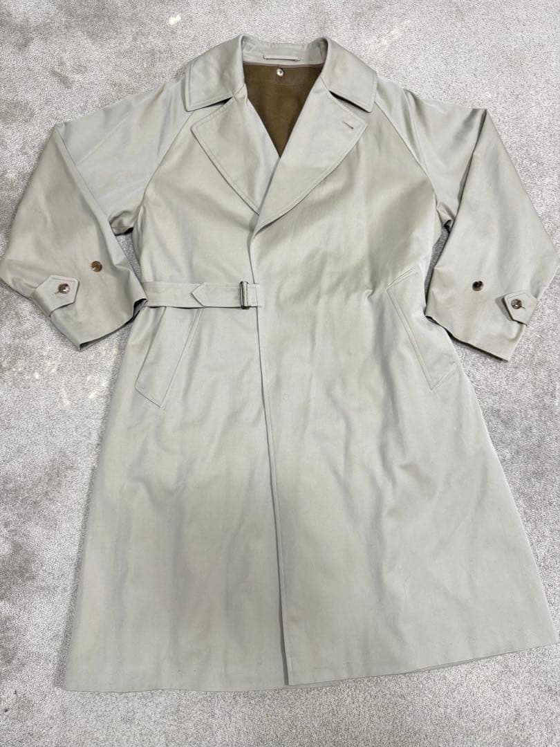 COMOLI コモリ コットンギャバ タイロッケンコート ベージュ　コート