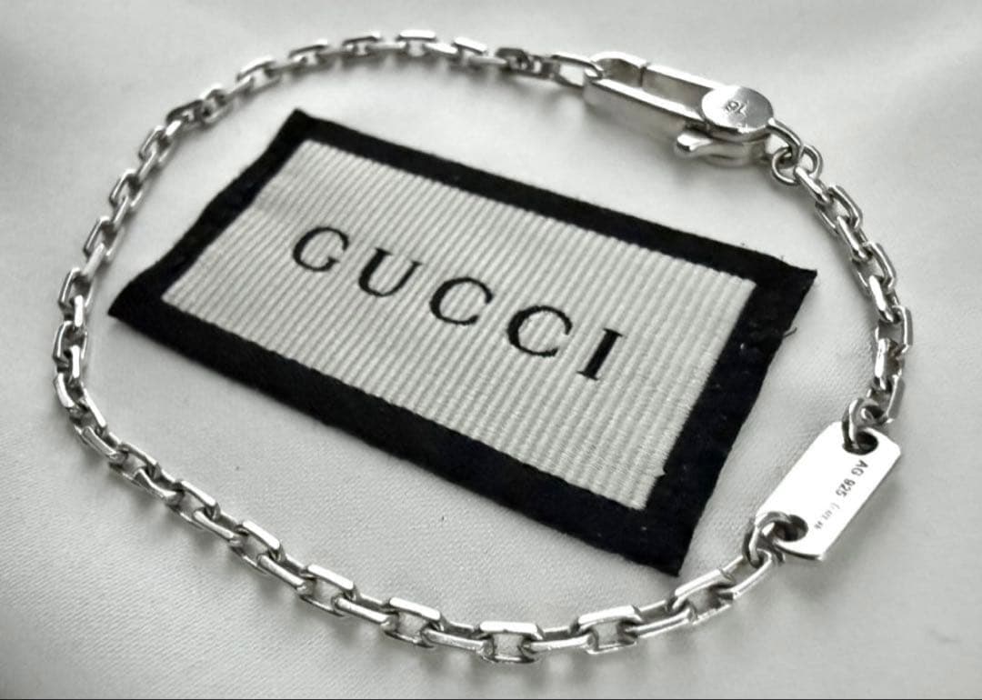 ⭐︎極美品 GUCCI グッチ ブレスレット シルバー925