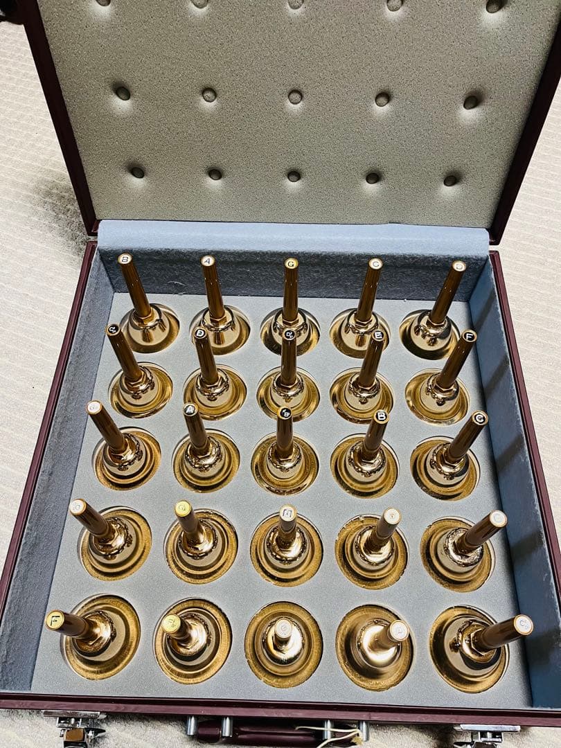 金色のハンドベル20個セット