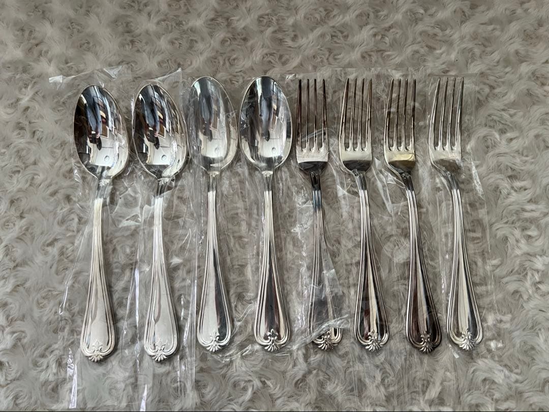 ノリタケ　カトラリーセット　ブリストル　テーブルフォーク＆スプーンセット〈８本〉