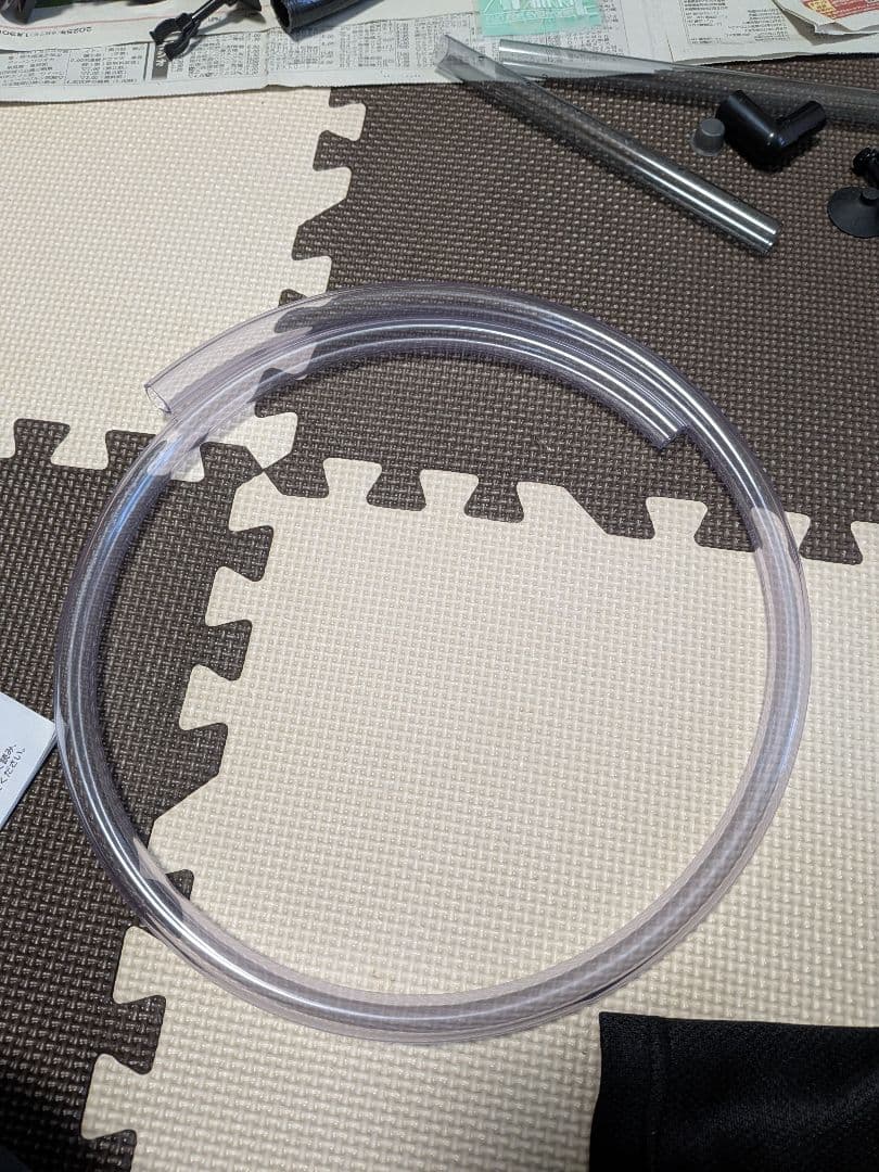 メガパワー9012　約1年半使用（今年モーター交換済）新品ホース付