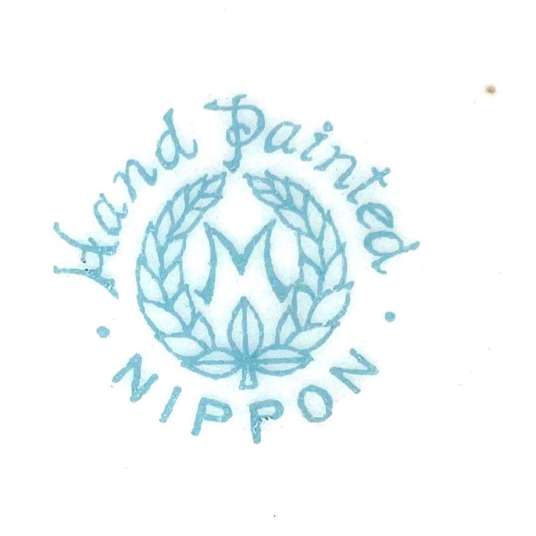 オールドノリタケ　野薔薇の柄の鉢