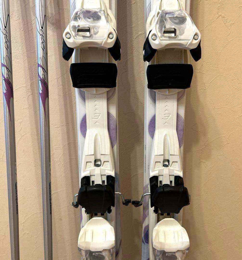 ◾️カービングスキーセット　スキー板141㎝　ブーツ24㎝　女性用　レディース用