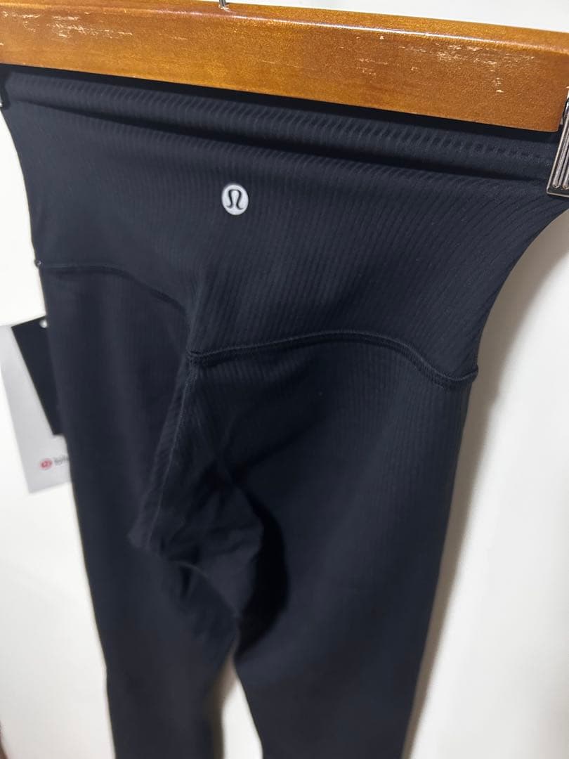 Lululemon ルルレモン アラインリブハイライズ24インチ XS 黒