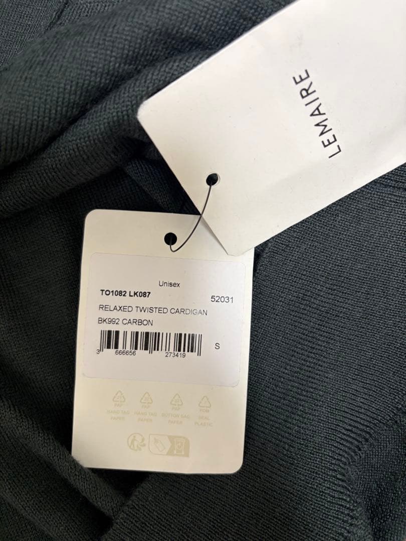 トップス LEMAIRE RELAXED TWISTED CARDIGAN
