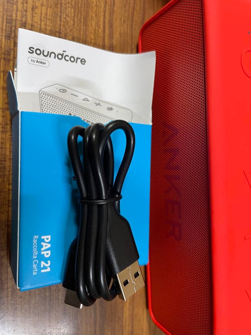 週末値下げ！！Anker レッド　アイスブルー2個セットSoundCore 2
