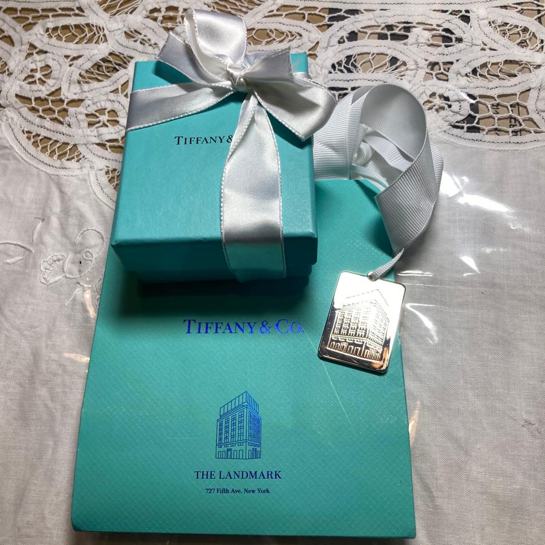 未使用　Tiffany キーホルダー　ニューヨーク本店で購入