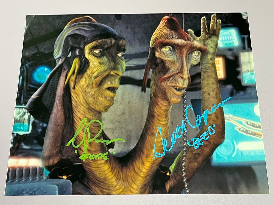 スターウォーズ　直筆サイン　フォード　& 　ビード