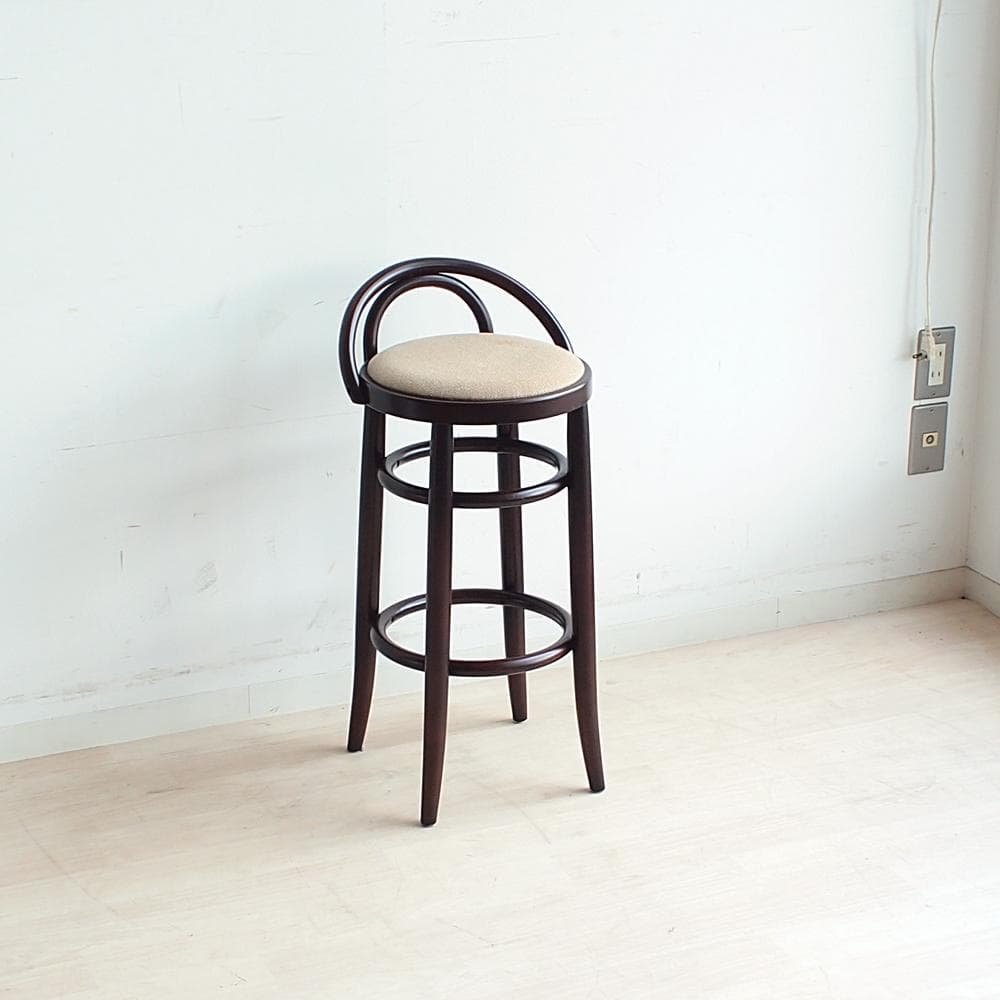 秋田木工 No2091 曲木のスツール A IDC大塚 ブナ材 ZR24045