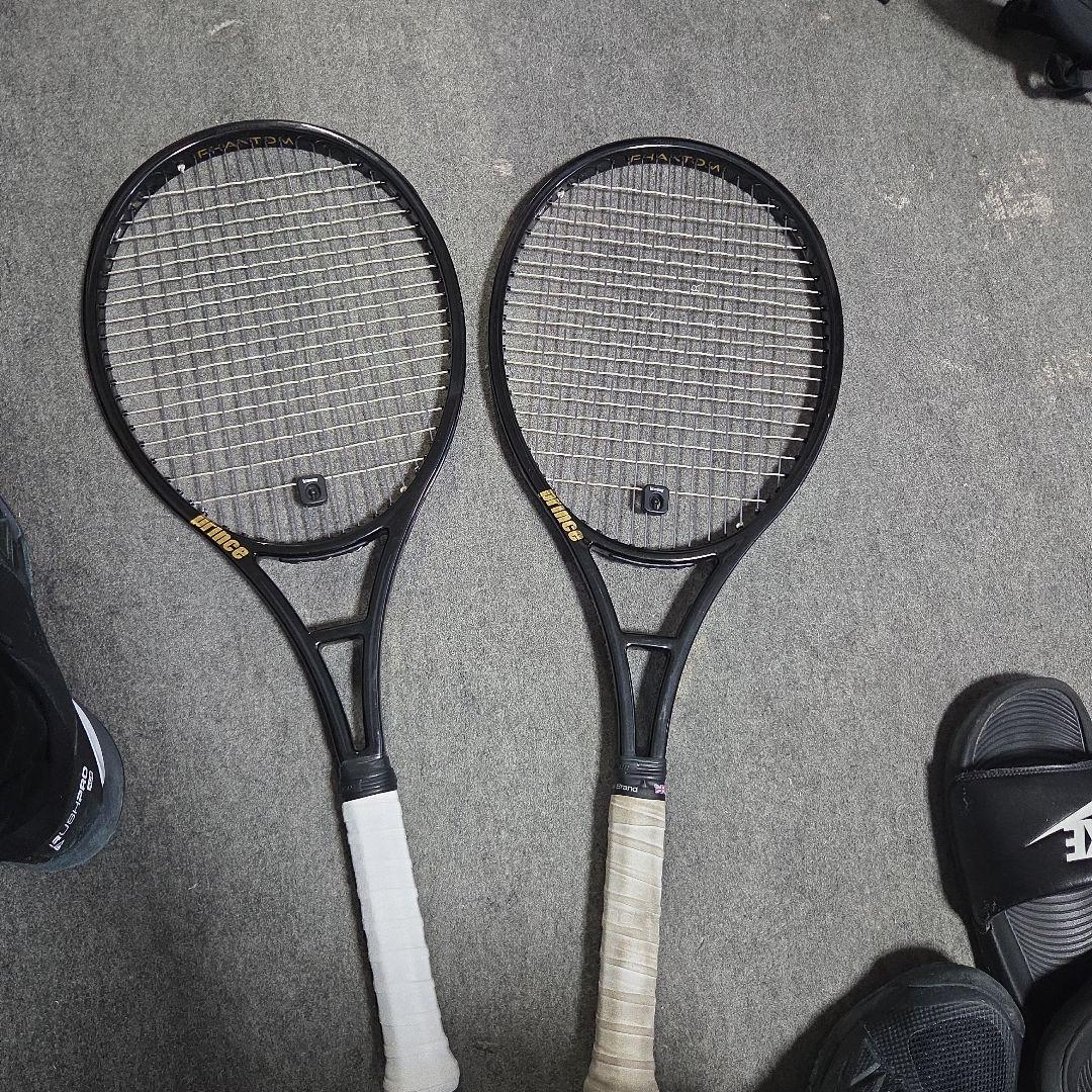 Prince Phantom グラファイト ラケット2本セット 特別価格明日まで