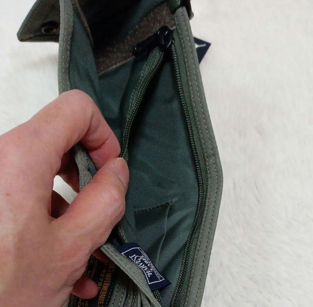 最終価格　デッドストック ハーヴェストレーベル　スナップ折り財布 貴重品