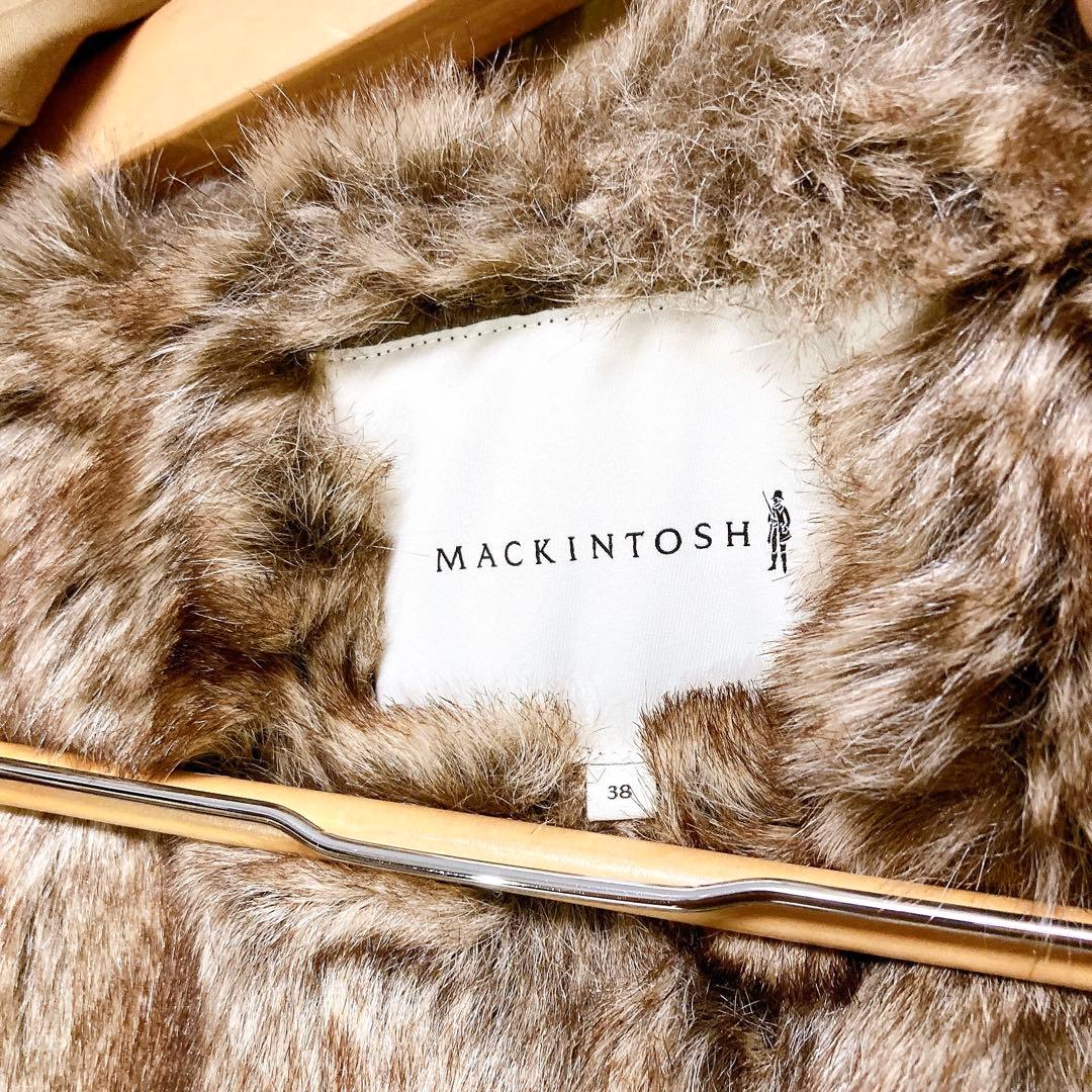 マッキントッシュ ゴム引きコート ダンカン 38 ベージュ ライナー付