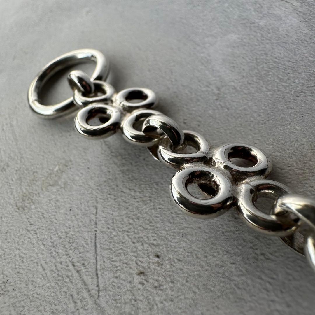 ヴィンテージ モダニストチェーンリンクブレスレット シルバー925 メキシコ製