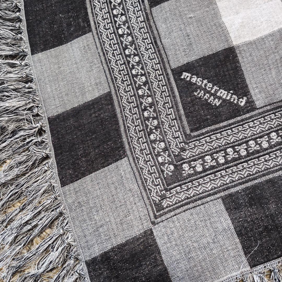 mastermindJapan マスターマインドジャパン 大判ストール