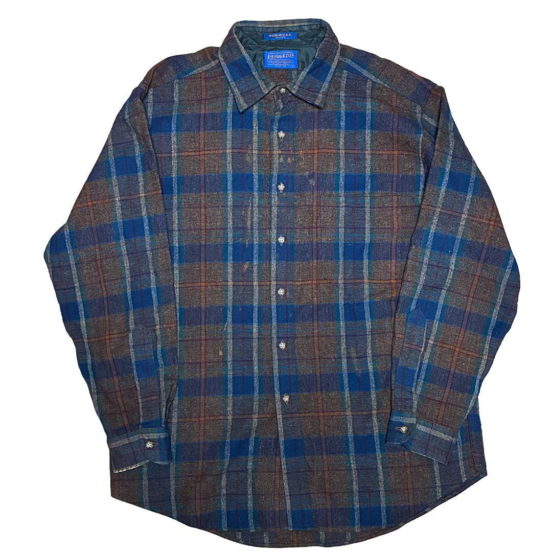 90's PENDLETON ウールシャツ USA製