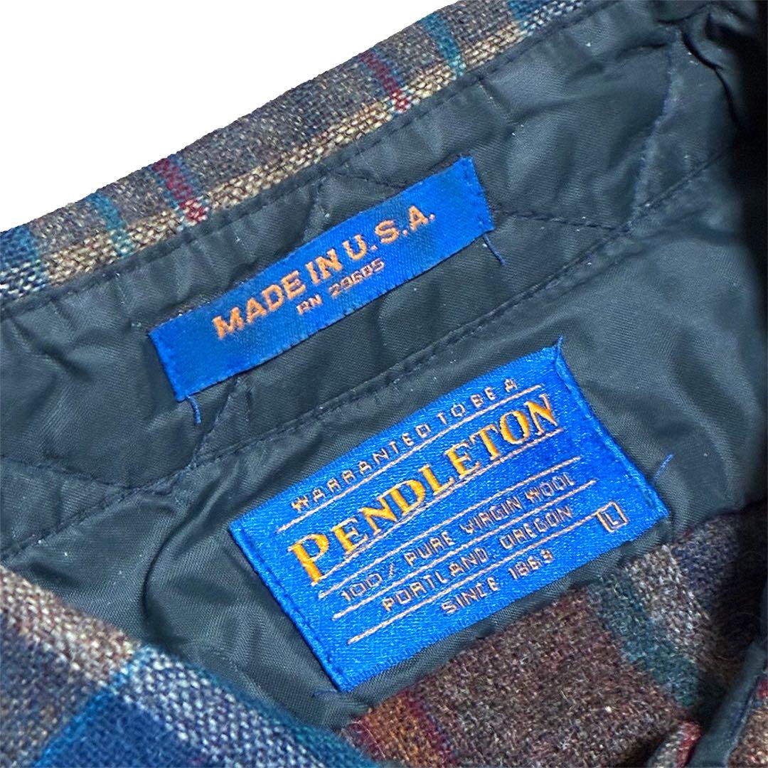 90's PENDLETON ウールシャツ USA製