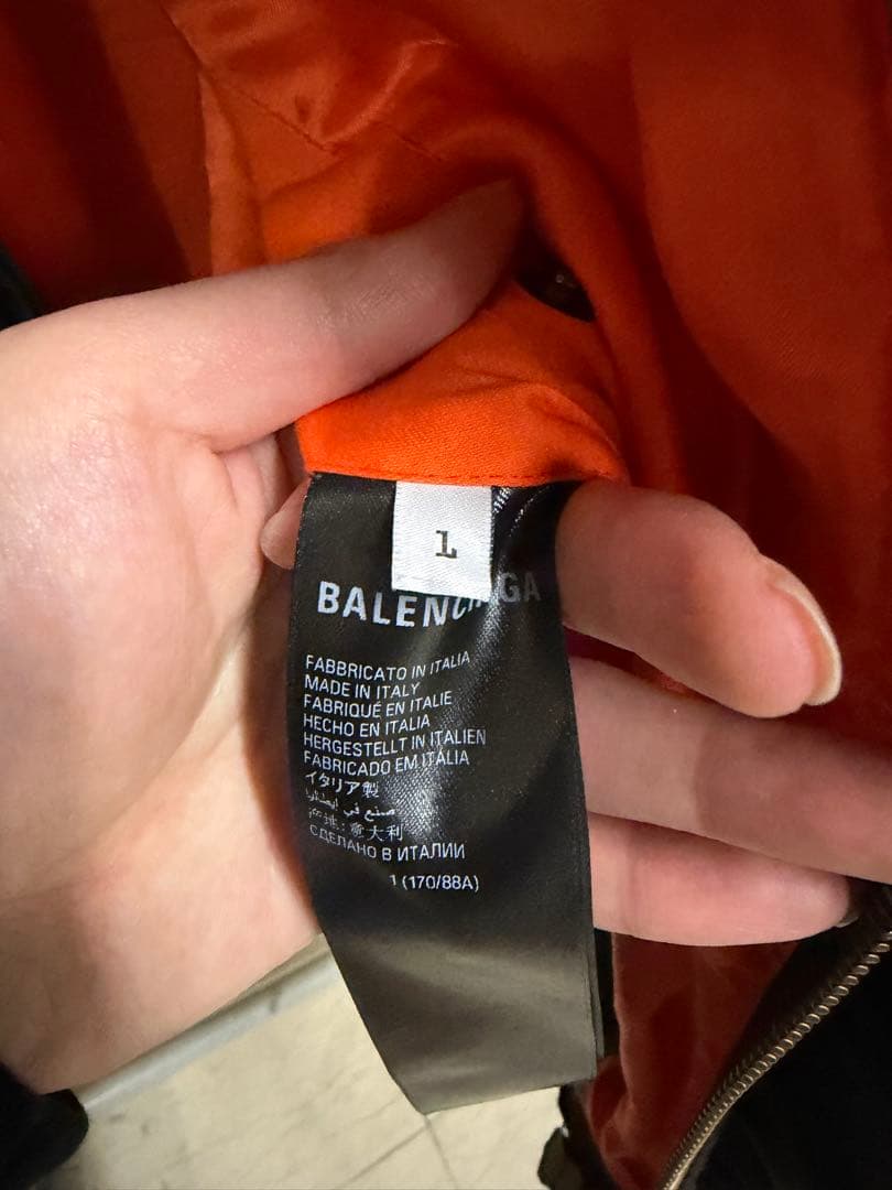 バレンシアガ EST.1917 ボンバージャケット サイズ1