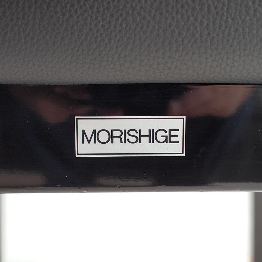 モリシゲ/MORISHIGE 本革 チェア 黒 IDC大塚家具 モダン