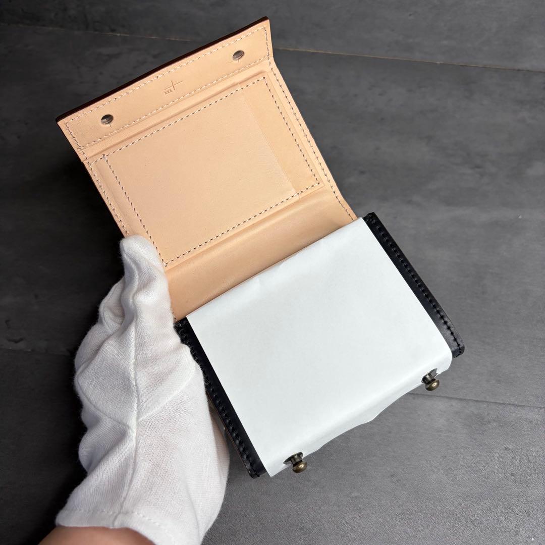 【付属品完備】m+ エムピウ ミッレフォッリエ2 コードバン 黒