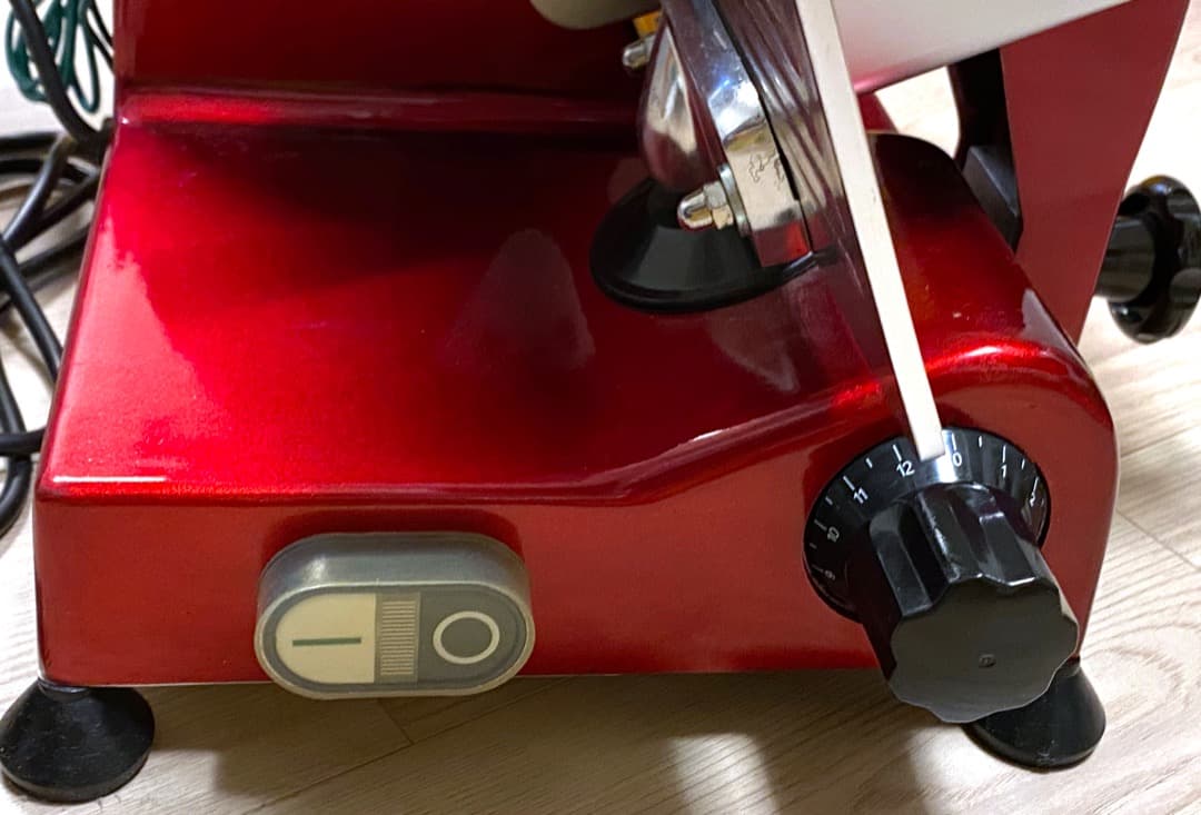 KIPROSTARミートスライサーPRO-220YS-BT-R付属全て有新品同様