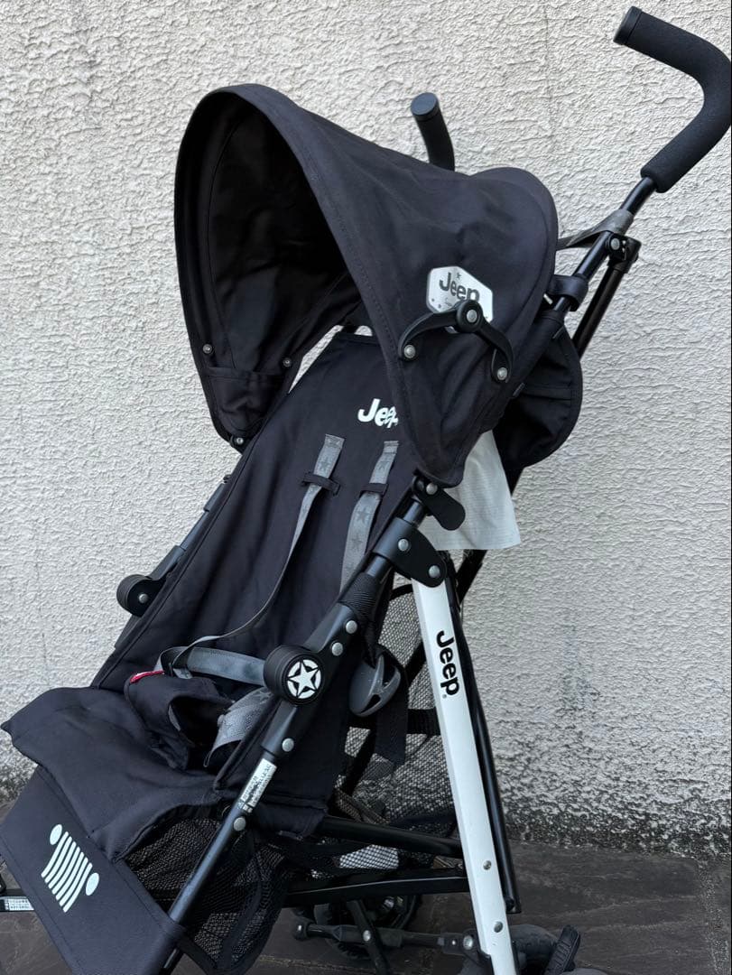 Jeep 折りたたみ式ベビーカー ブラック（MANA様）