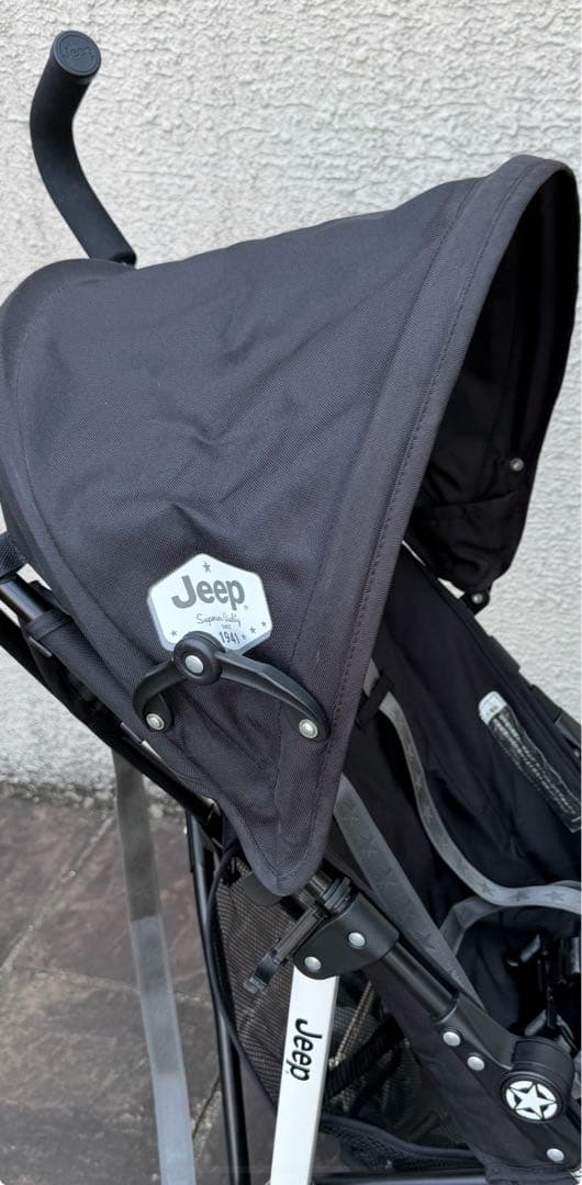 Jeep 折りたたみ式ベビーカー ブラック（MANA様）