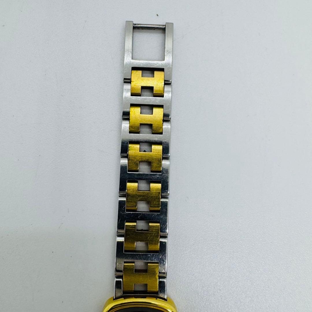 ✨HERMES✨エルメス✨プルマン✨ホワイト文字盤✨コンビ✨レディース✨腕時計✨