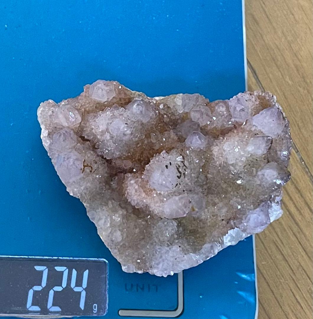 カクタスアメジスト 浄化 幸運 ラッキー 魔除 お守 恋愛運 風水晶ドーム 結晶