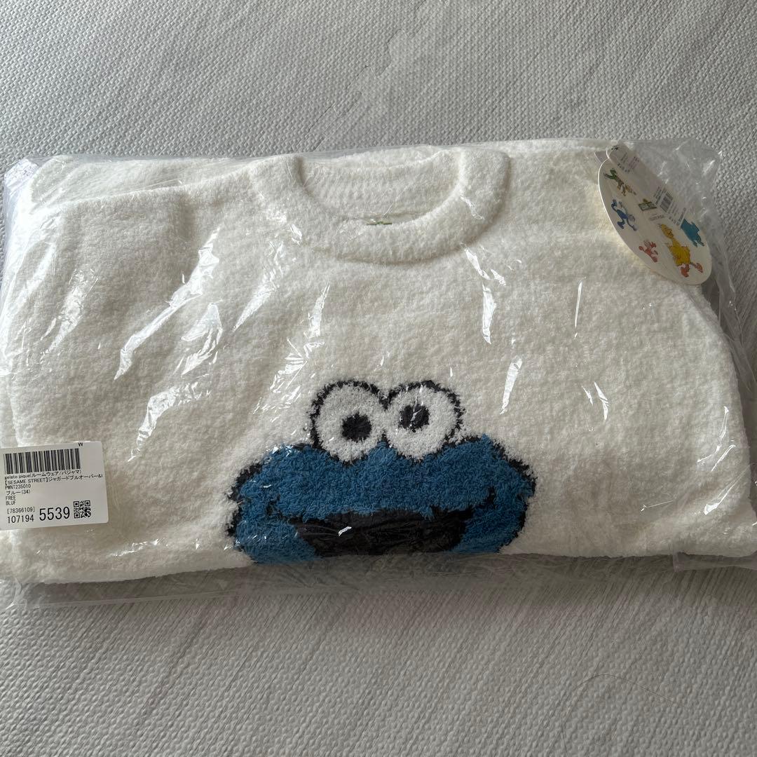 【新品】ジェラートピケ　セサミストリート　クッキーモンスター
