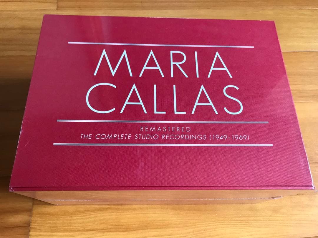 新品未開封　マリア　カラス　 スタジオ録音　リマスター