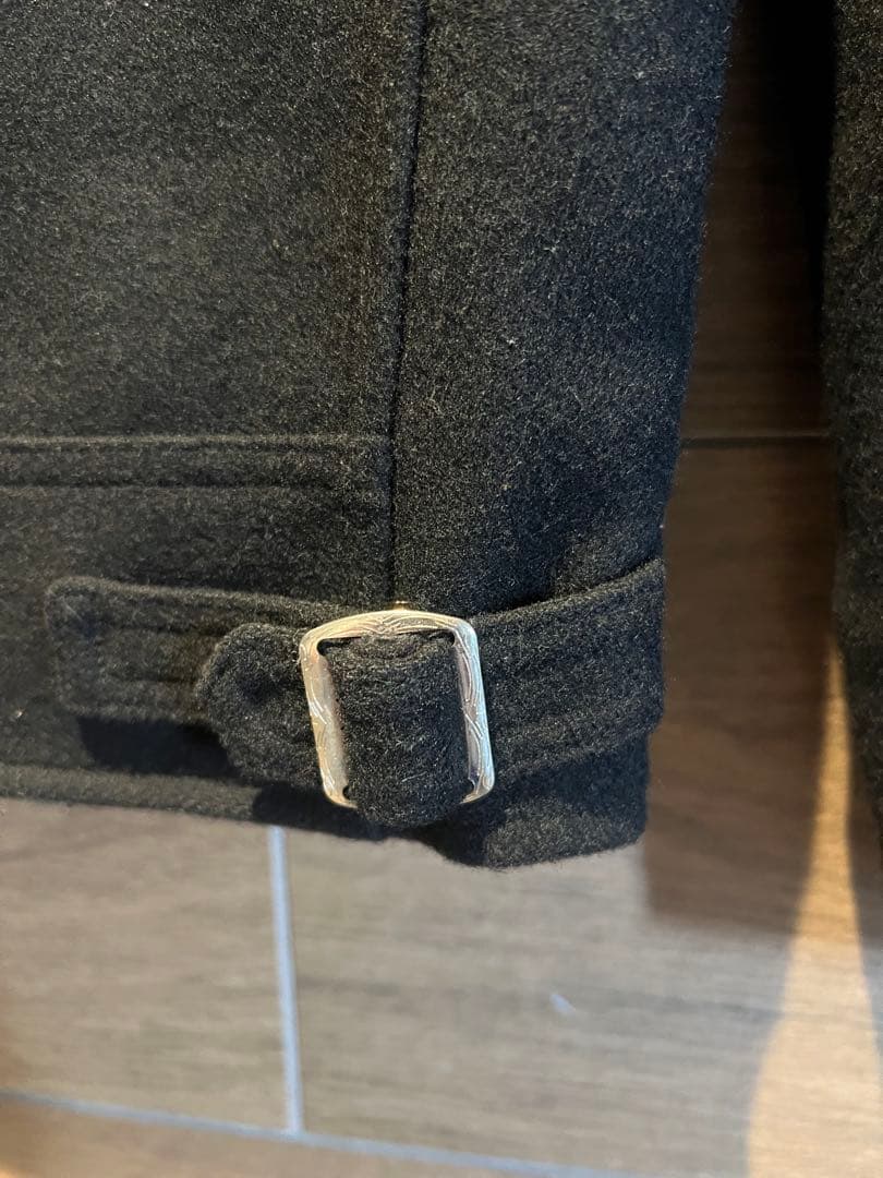 【Dappers】ウール メルトン アヴィエイタージャケット スポーツジャケット