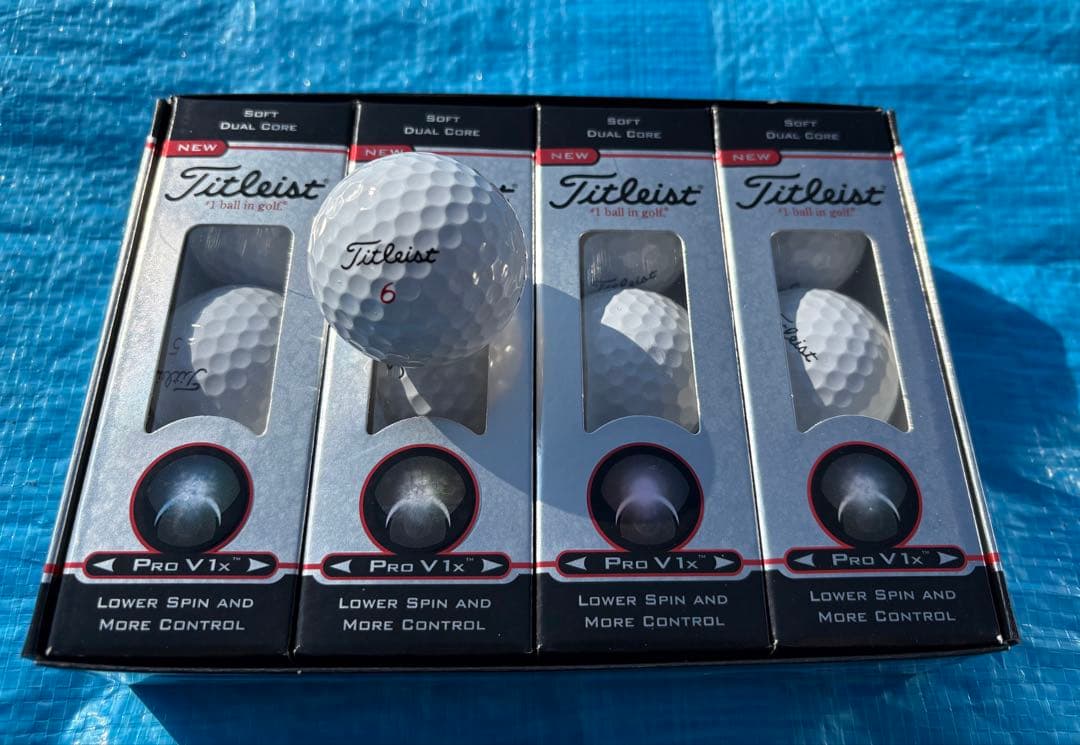 Titleist Pro V1x ゴルフボール 3箱
