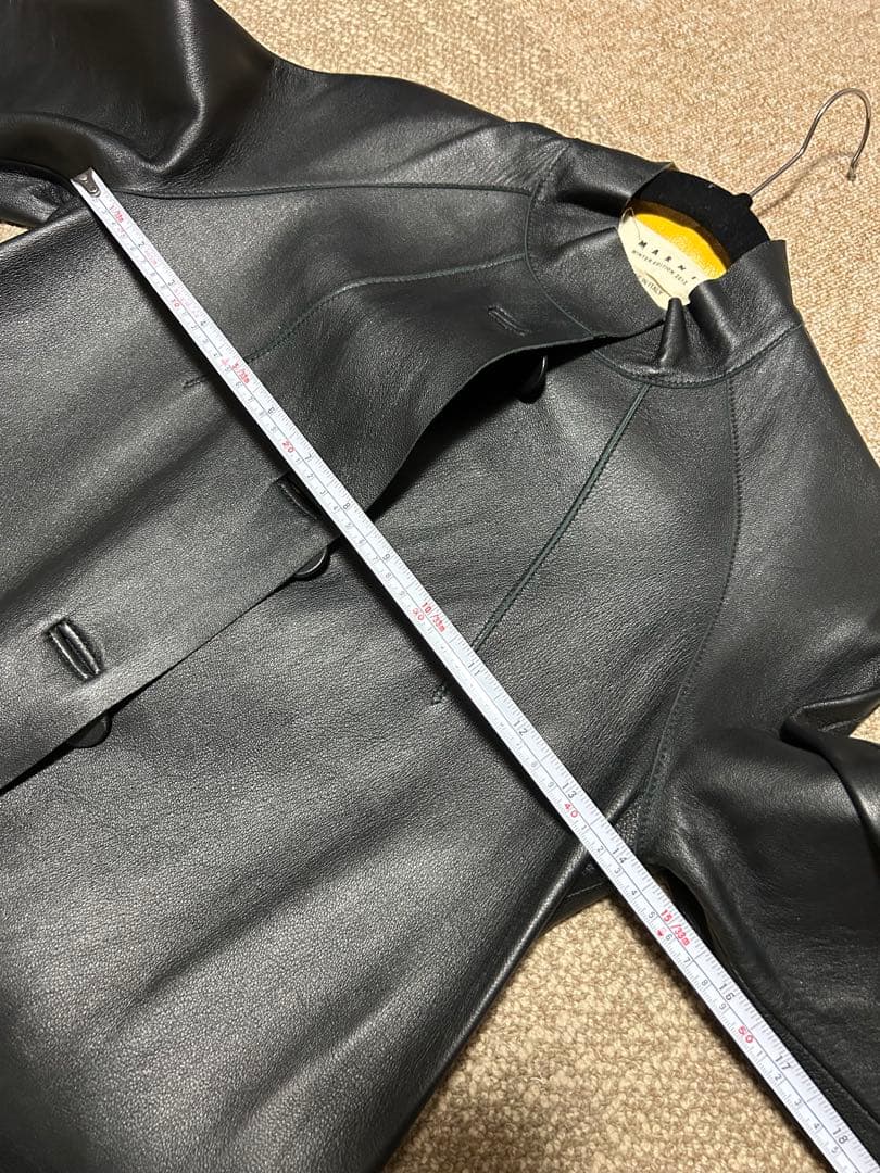【専用です★】MARNI レザーコート　バイカラー