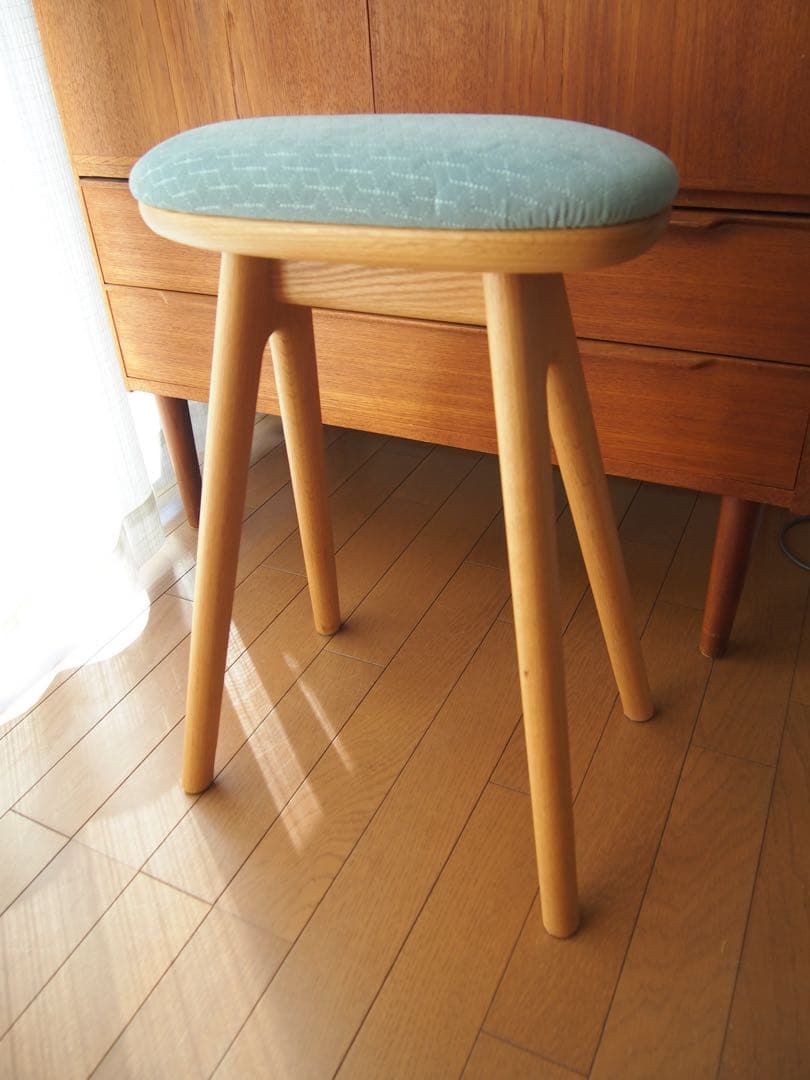 ミナペルホネン ナガノインテリア コッペスツールB ハンドメイド タンバリン