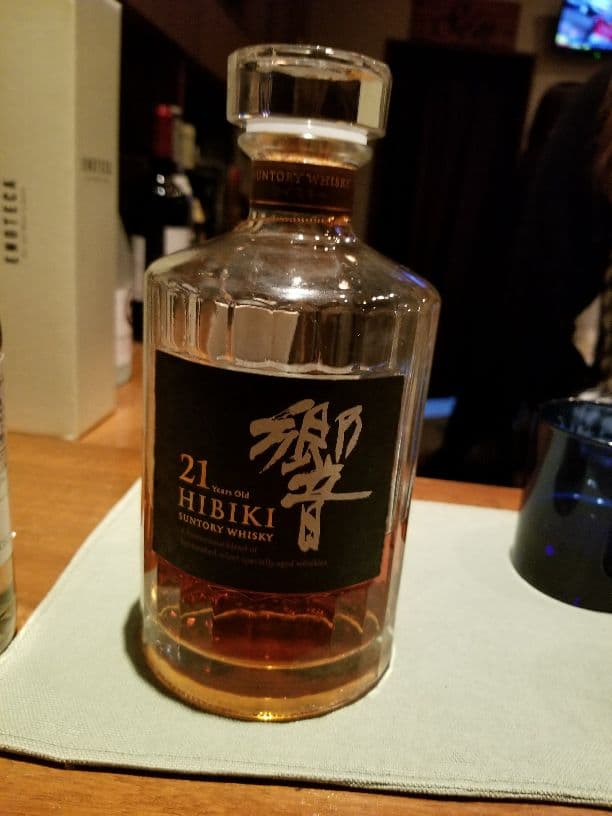 21年響　空ビン