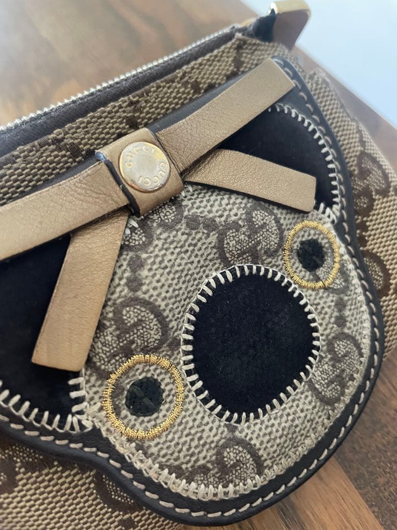 希少♡GUCCI グッチ　グッチョリ オリバー パグ GG柄　財布　ケース