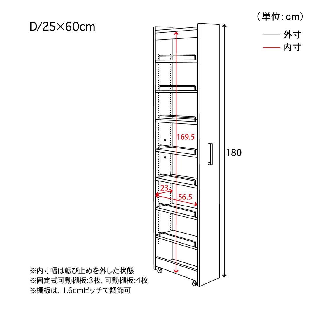 【期間限定出品】リバーシブルキッチン隙間ワゴン ベルメゾン