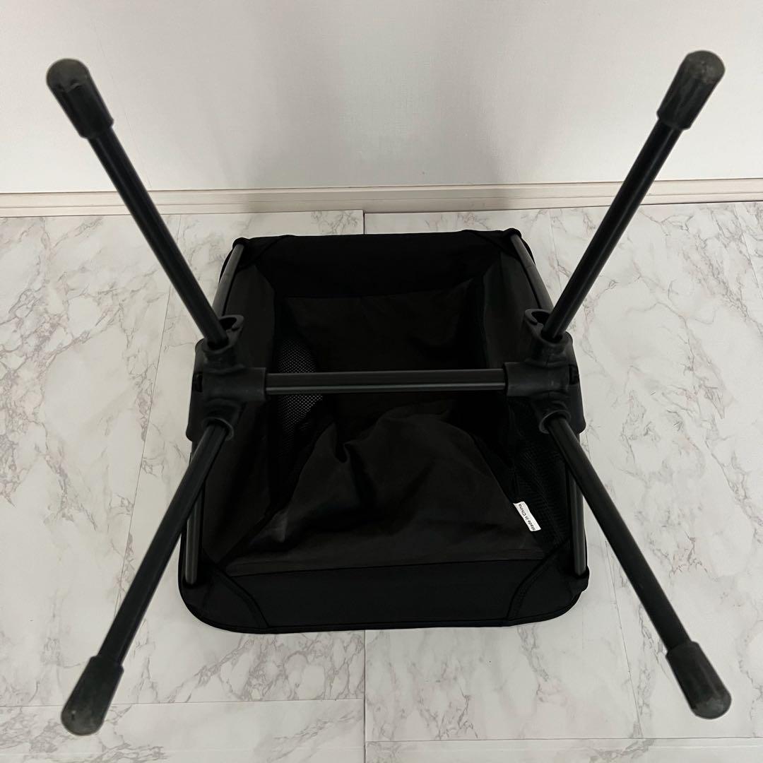 オガワ　ツーアングルチェアS　椅子　アウトドアチェア　キャンプ　ペア　黒