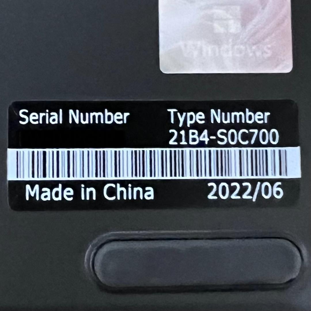 2022【極美品級】第12世代Corei7！大容量SSD ！Lenovo L13