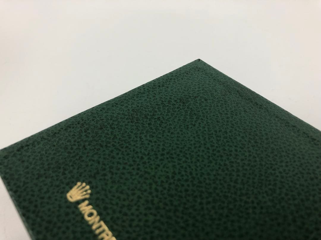 Y*K様 ロレックス　空き箱　外箱　内箱　カードケース　取説　カレンダー　グリー