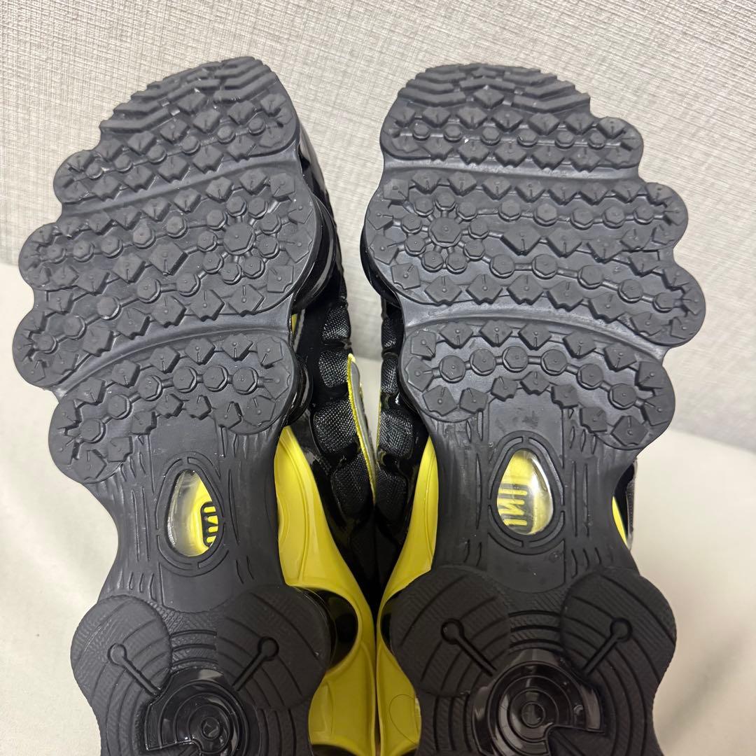 Nike Shox TL ブラック/イエロー スニーカー