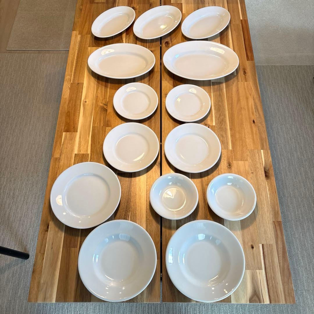 サタルニア チボリ　オーバルプレート/ラウンドプレート/ボウル　計14枚