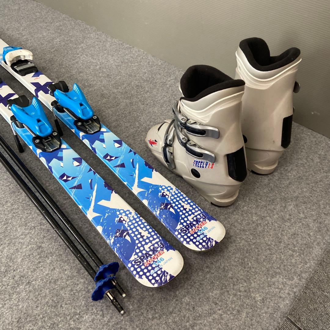 ★メンテナンス済 子供スキーセット　身長150cm前後のお子様向け