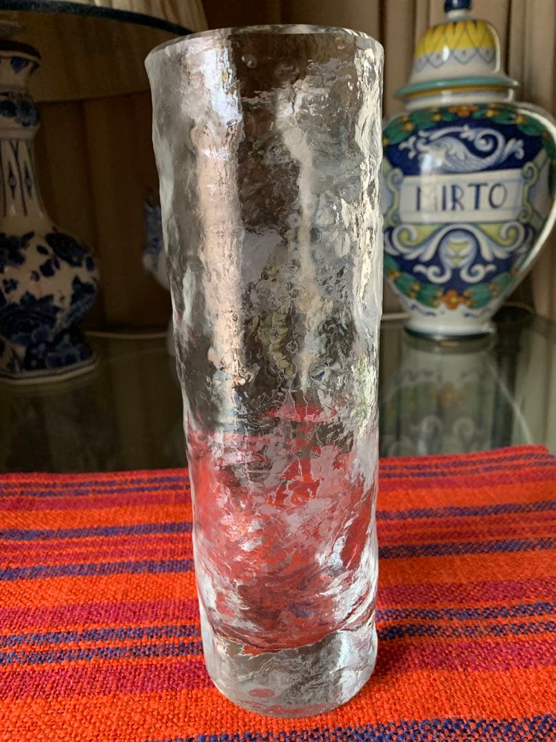 ビヨンヴィンブラッド　激レア・ビンテージ・ローゼンタール社クリスタル少女花瓶！