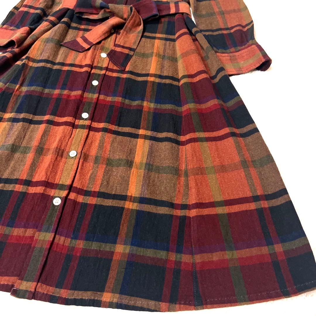 極美品☆現行ポロラルフローレンシャツドレスワンピース大きいサイズ