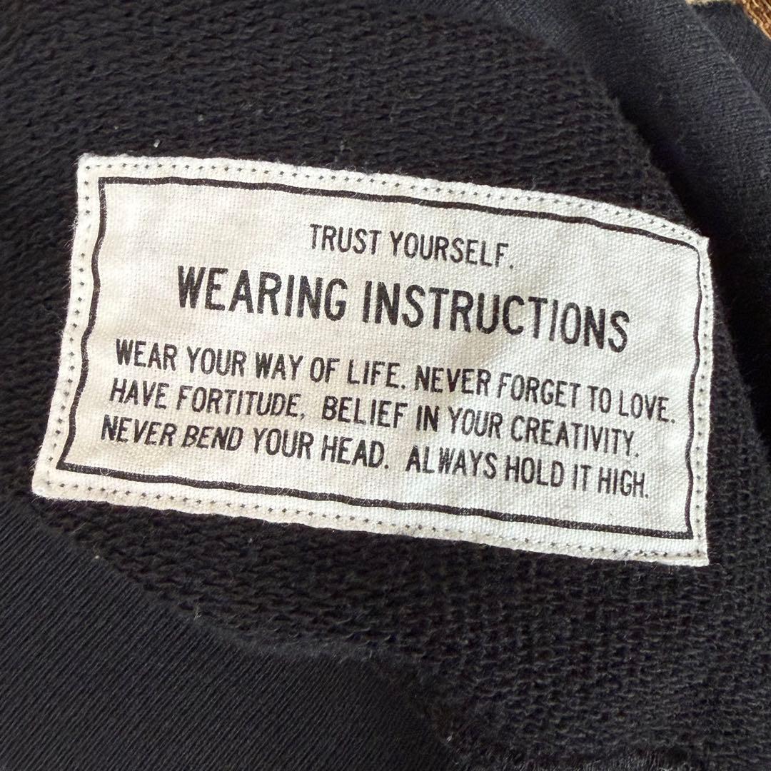 N-629 メゾンミハラヤスヒロ　グランジパーカー　ドッキング　50ダメージ加工