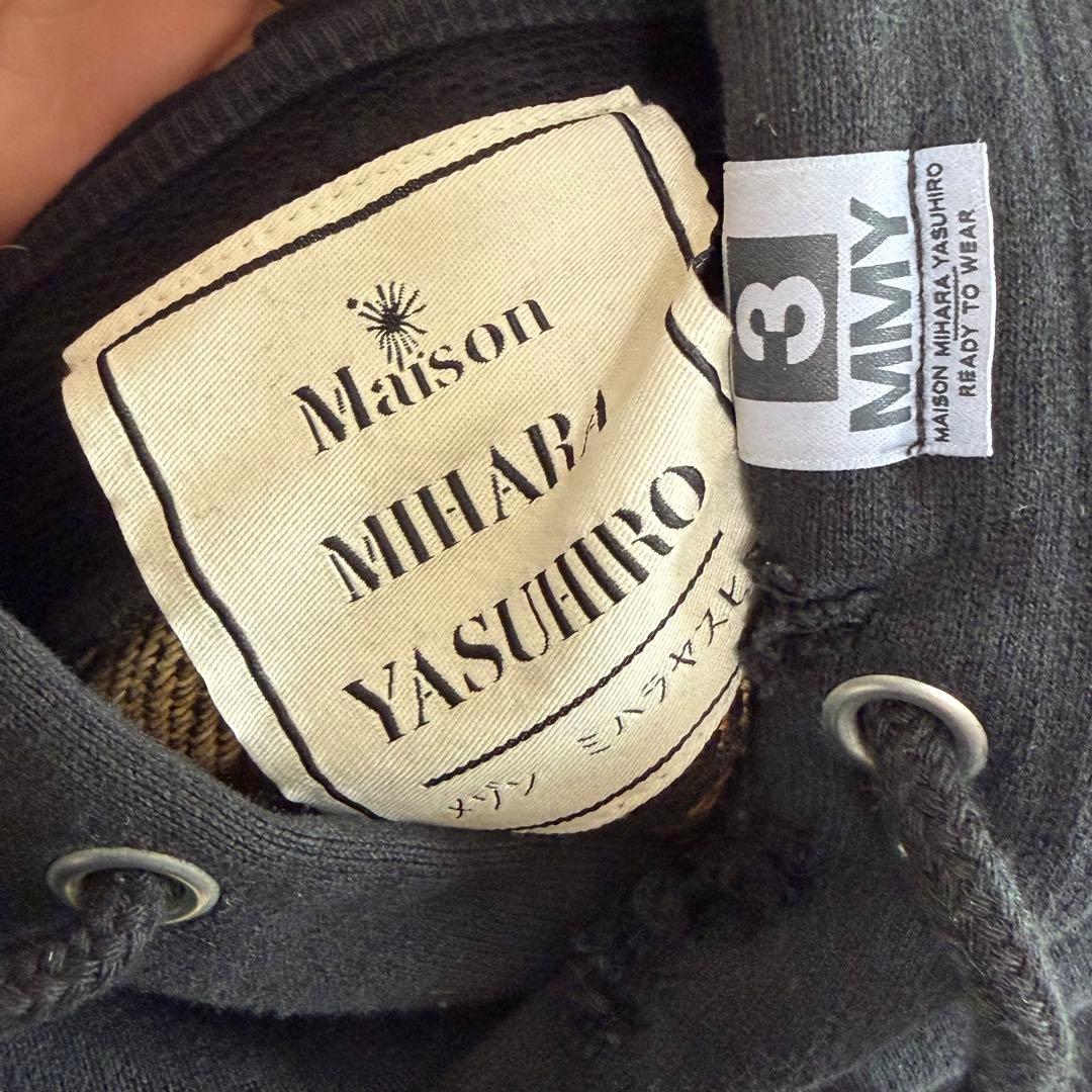 N-629 メゾンミハラヤスヒロ　グランジパーカー　ドッキング　50ダメージ加工